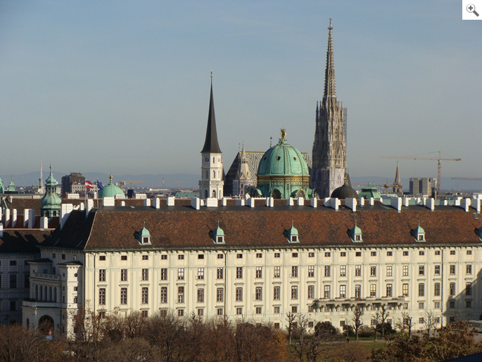 Leopoldinischer Trakt der Hofburg in Wien
